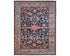9x12 Blue Aryana Afghan Hand Knotted Veg Dye Wool Area Rug